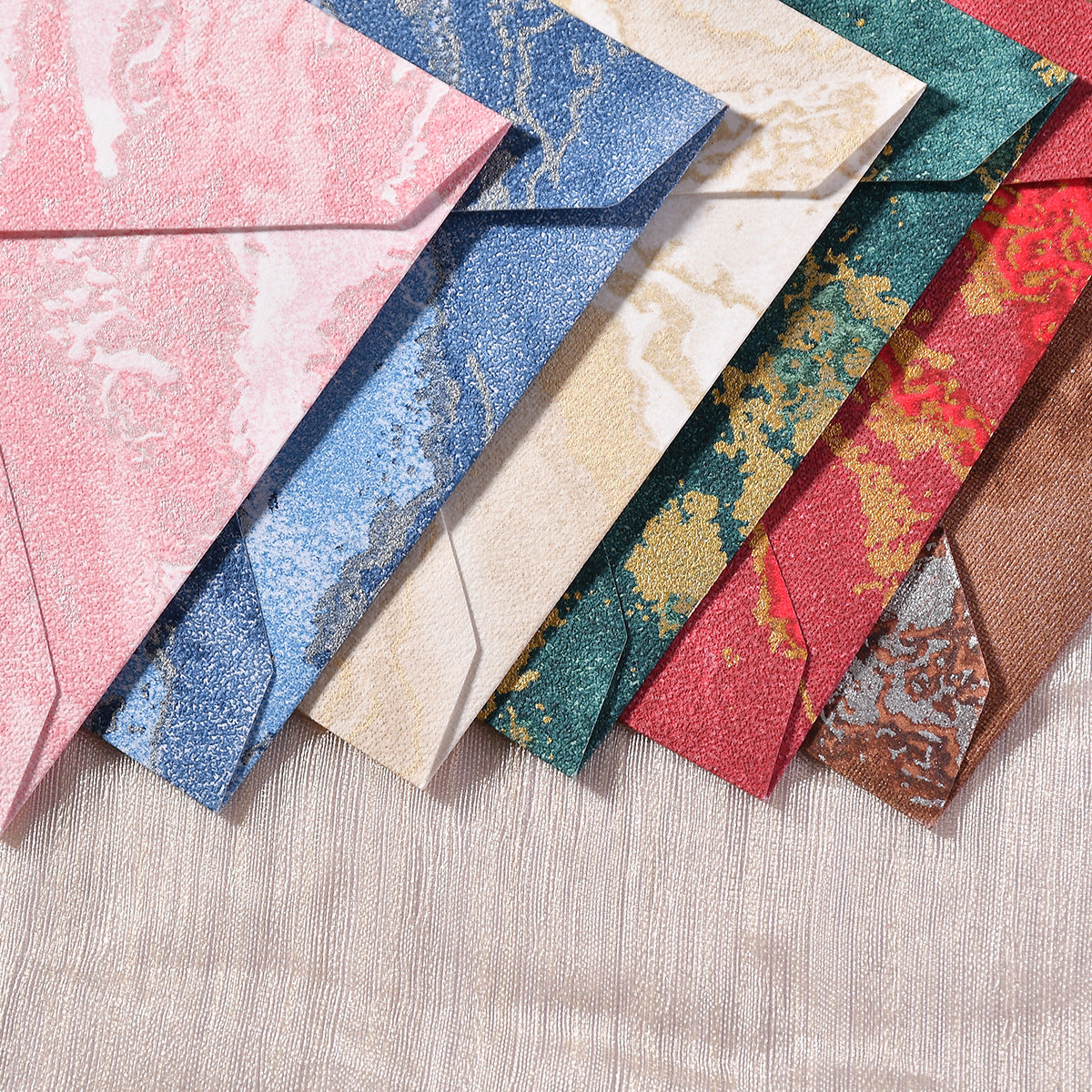 Vintage Gilded Embossed Specialty Paper Stationery Set, Chinese Style Love Letter Envelopes, Wax Seal Envelopes, Invitations & Postcards